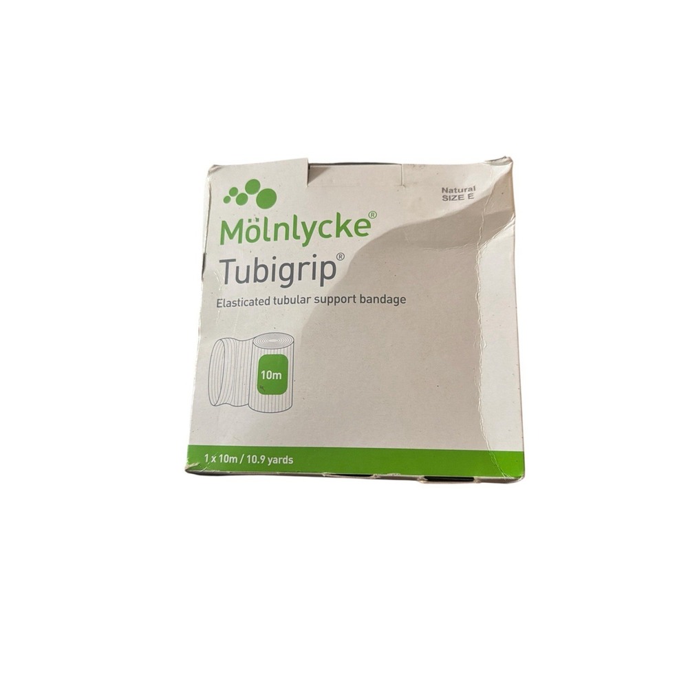 Molnlycke Tubigrip Natural Size E Tubular Bandage 10M Box REF‎ 1434 10.9 Yards